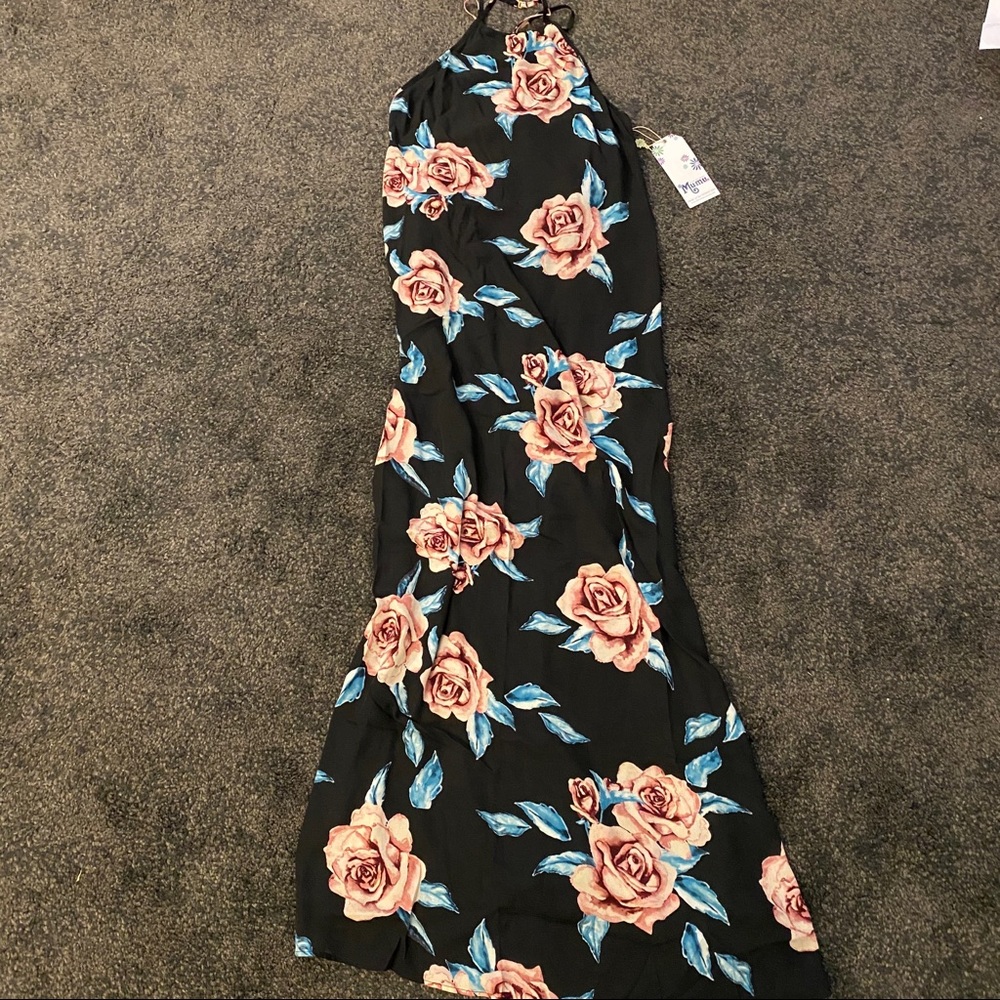 1068 show me your mumu floral maxi dress - Picture 4 of 7